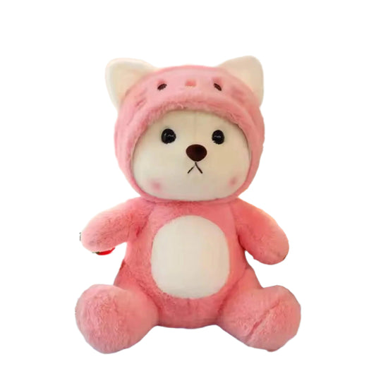 Big Pink Teddy Bear - Plushie Plays