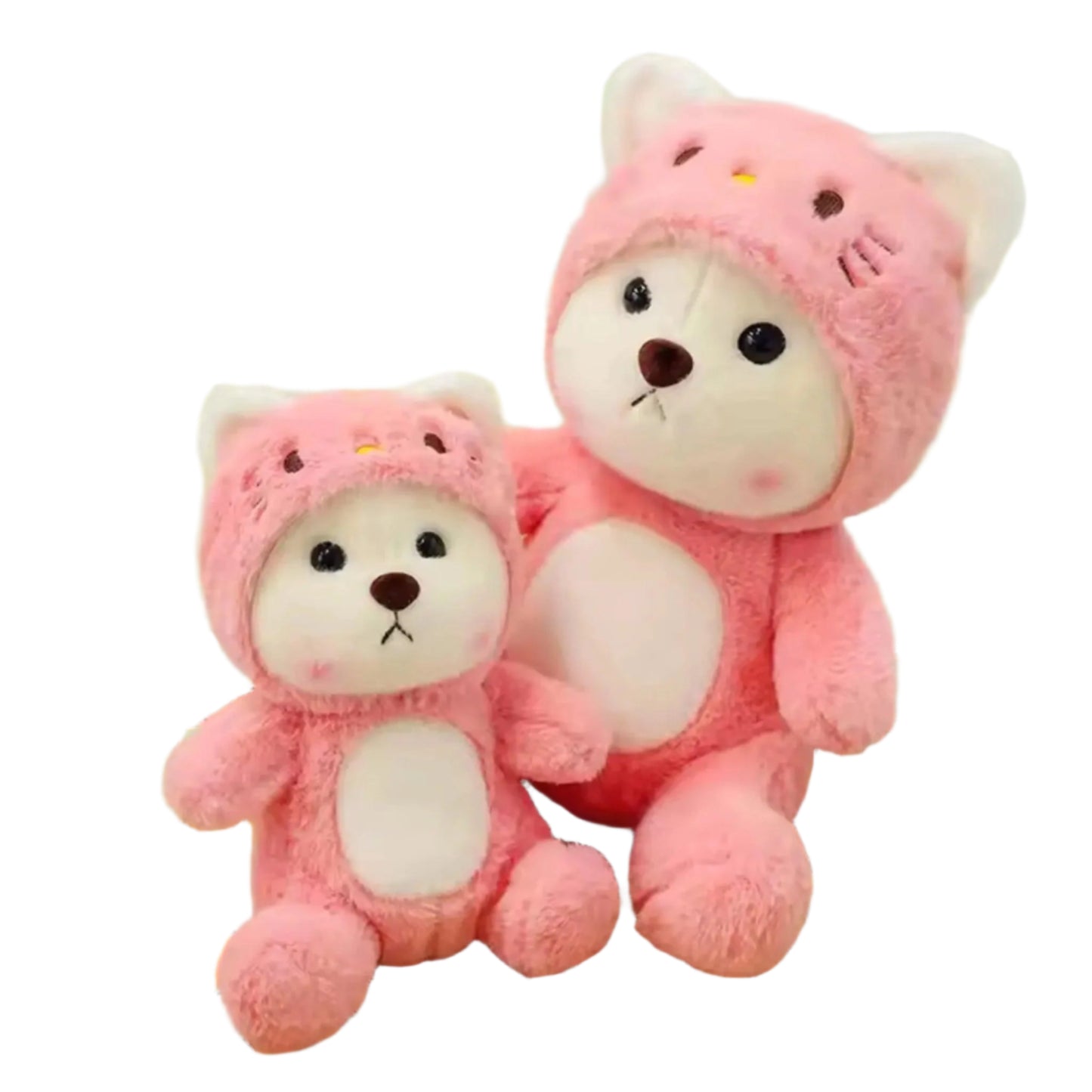 Big Pink Teddy Bear - Plushie Plays