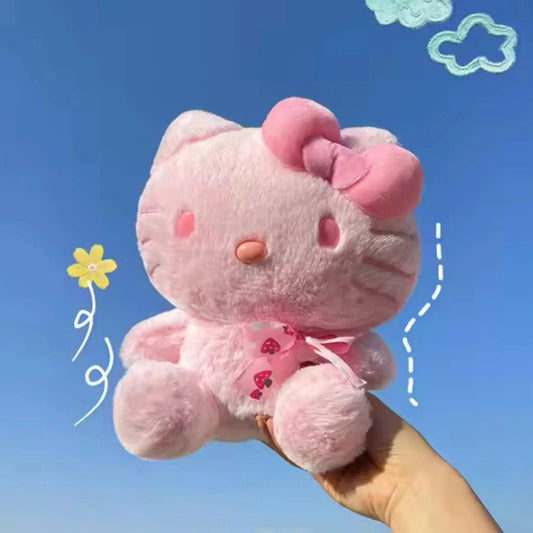 Pink Hello Kitty Plush - Plushie Plays