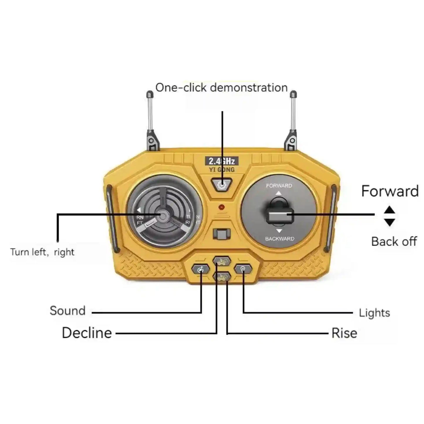 Remote Control Bulldozer