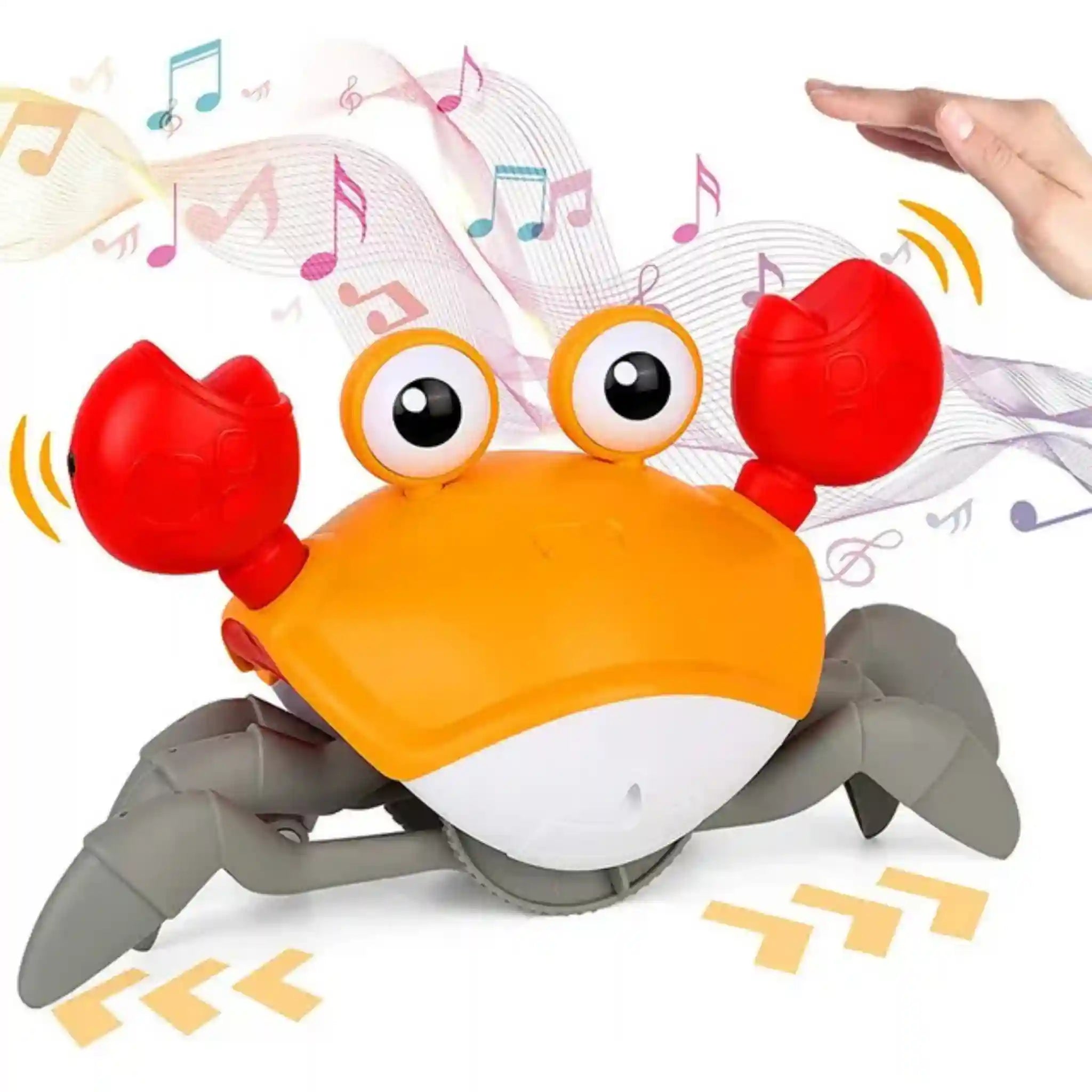 Crawling Crab Baby Toy with Lights and Music - Toy for Toddlers