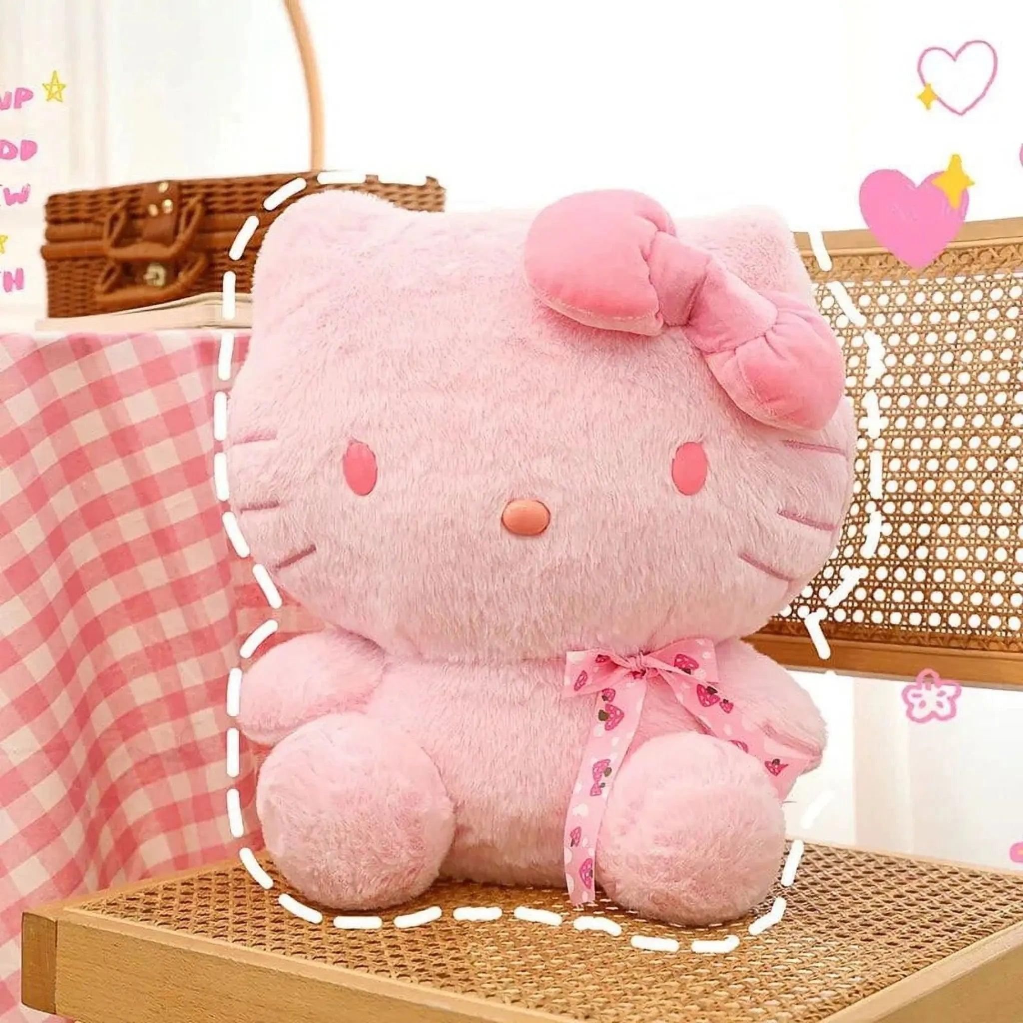 Pink Hello Kitty | 12-Inches Plush Toy Plushieplays