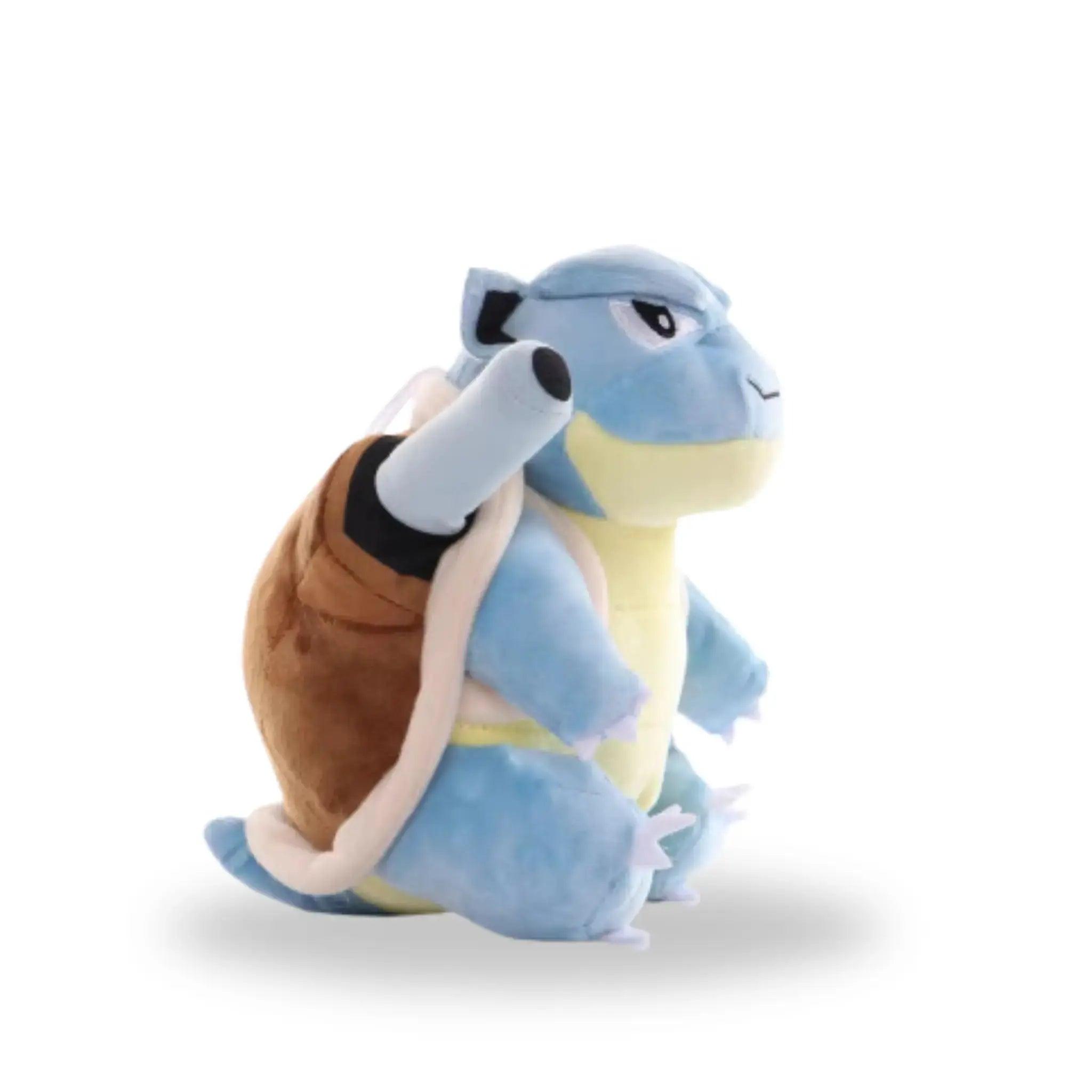 Pokemon Blastoise Plush Toy 8 Inch Soft Strong Plushieplays