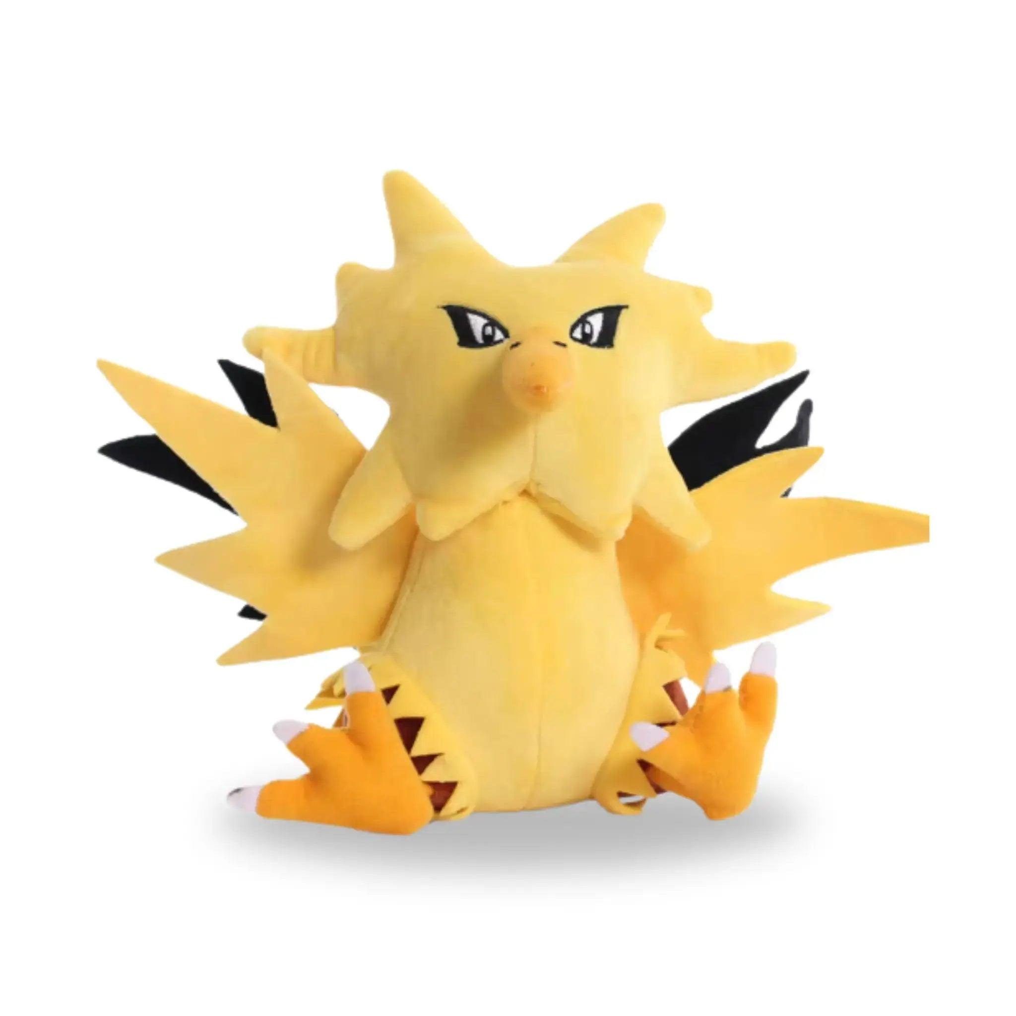 Pokemon Zapdos 8-Inch Plush Toy – Majestic & Collectible - Plushieplays