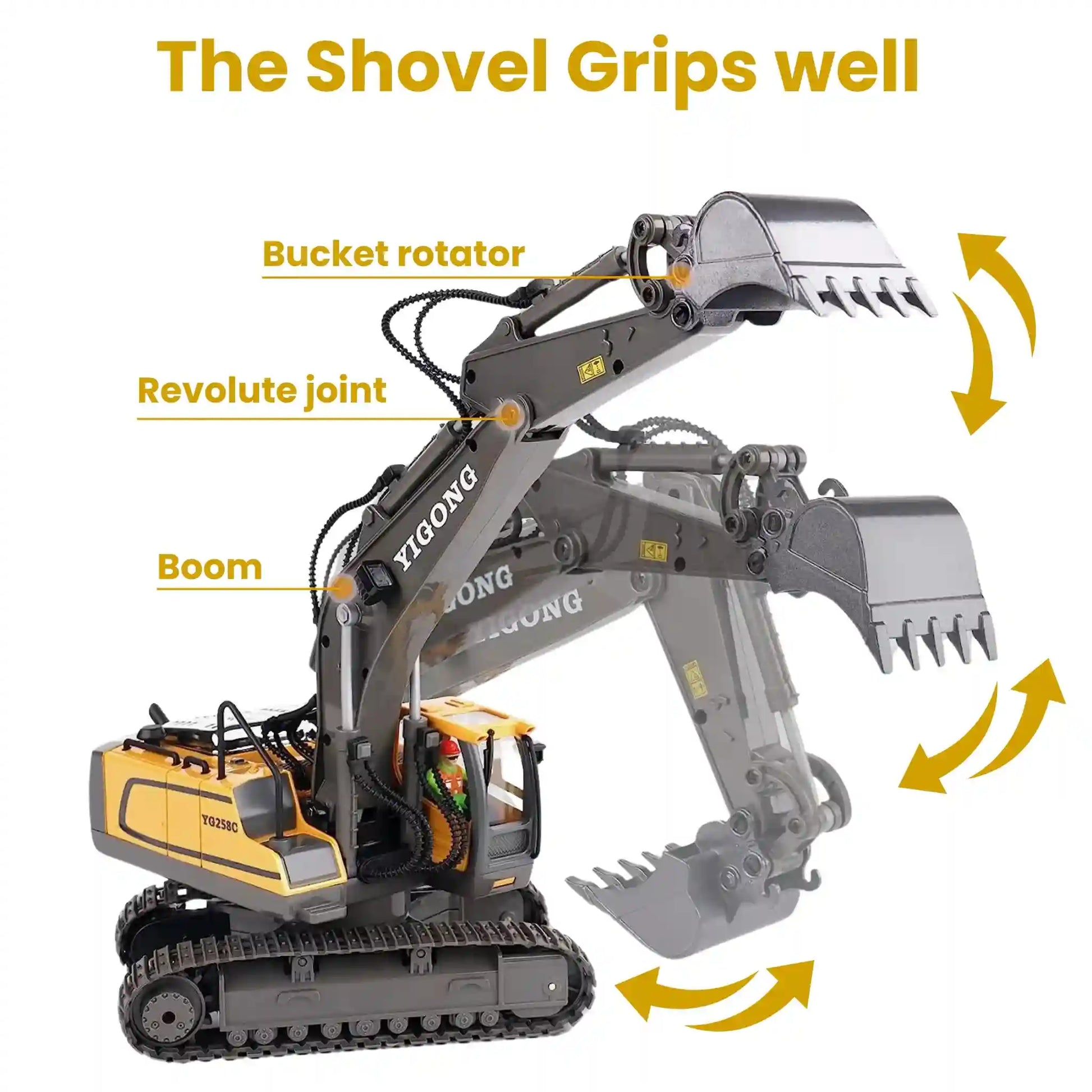 RC Excavator Toy 