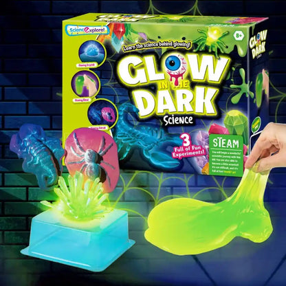 Science Experiment Kit Glow in the Dark 
