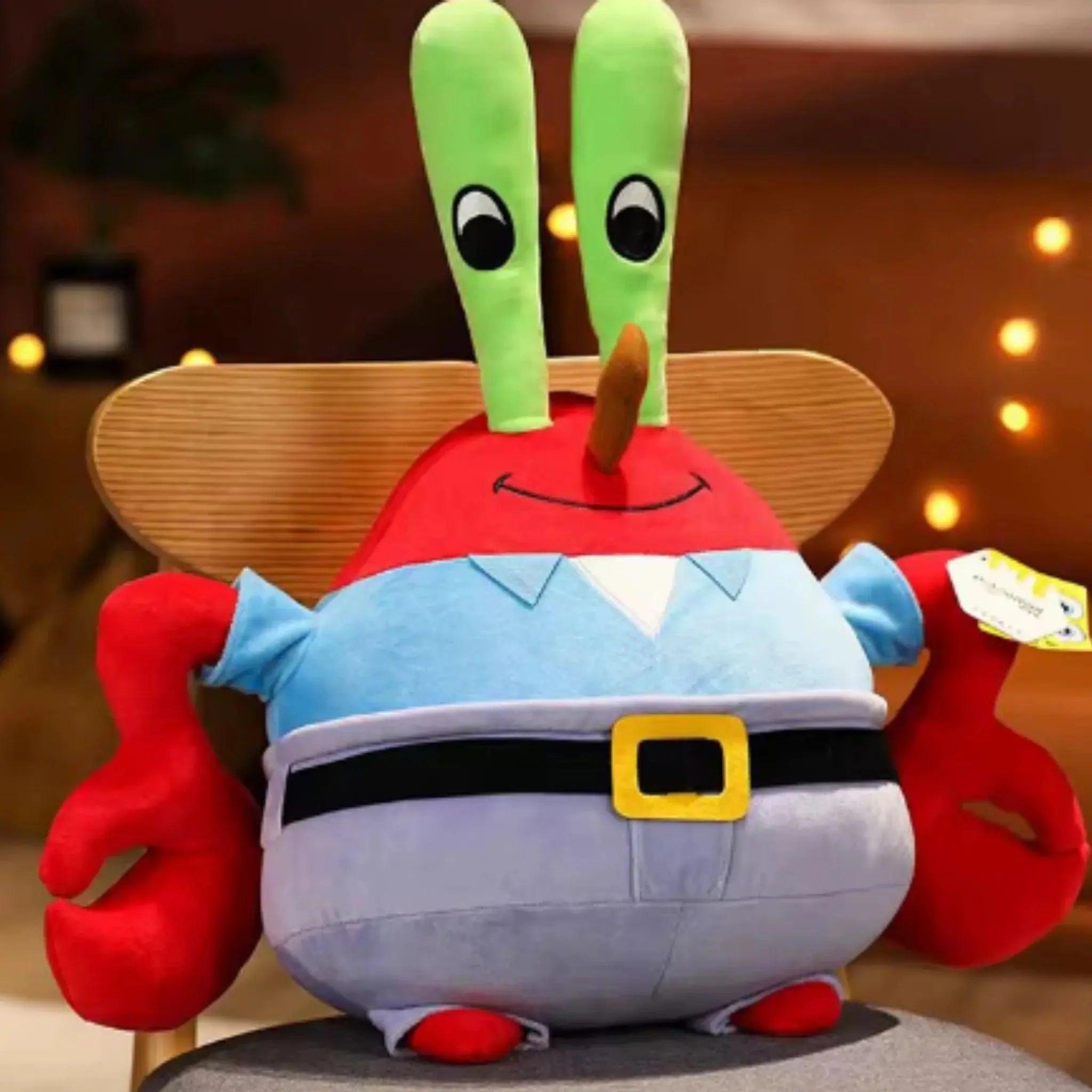 SpongeBob SquarePants - Mr. Krabs 15-Inch Plush Toy Plushieplays