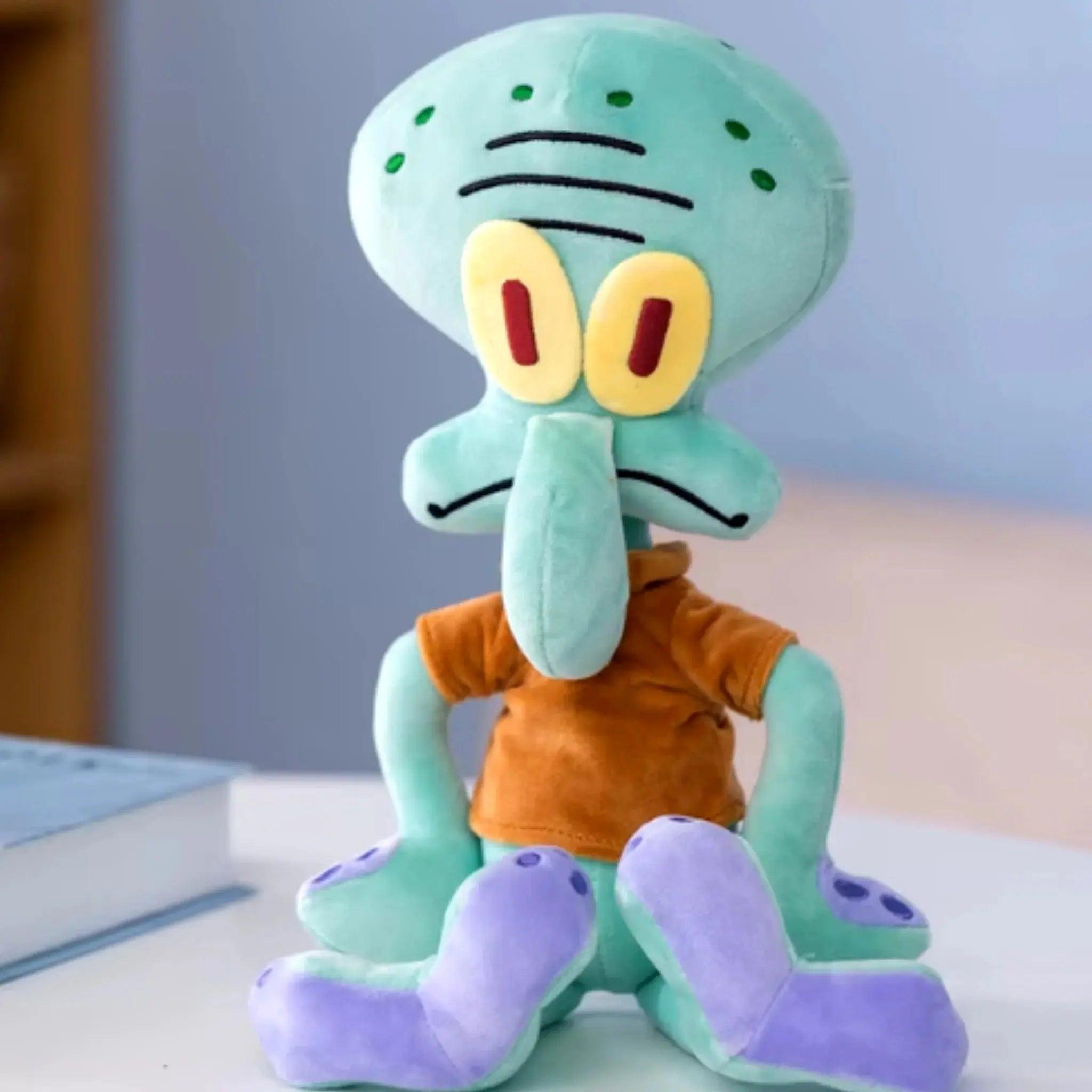 SpongeBob SquarePants - Squidward  15-Inch Plush Toy Plushieplays