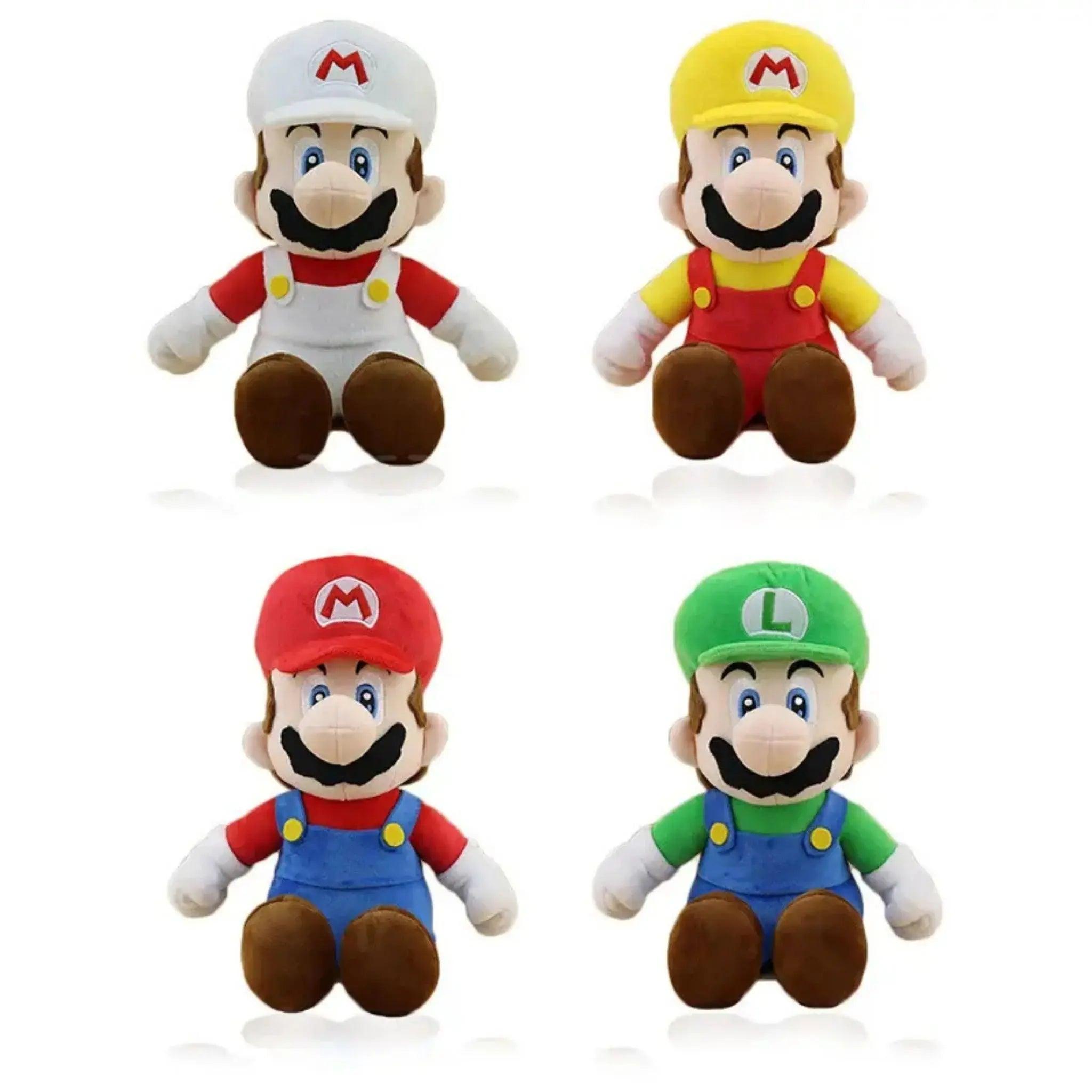 Super Mario 9-Inches | In 4-Colors Plush Toy Plushieplays