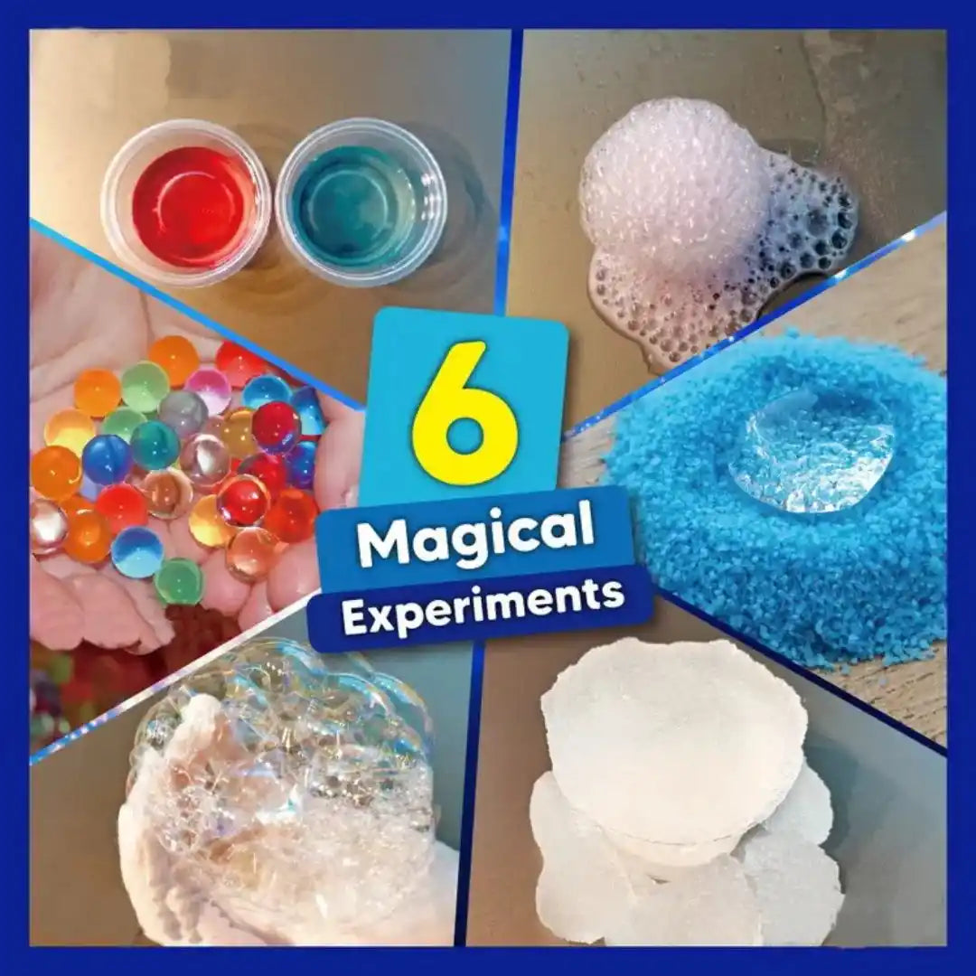 Magic Science Kit - 6 Magical Experiments - Best Science Kits For Kids