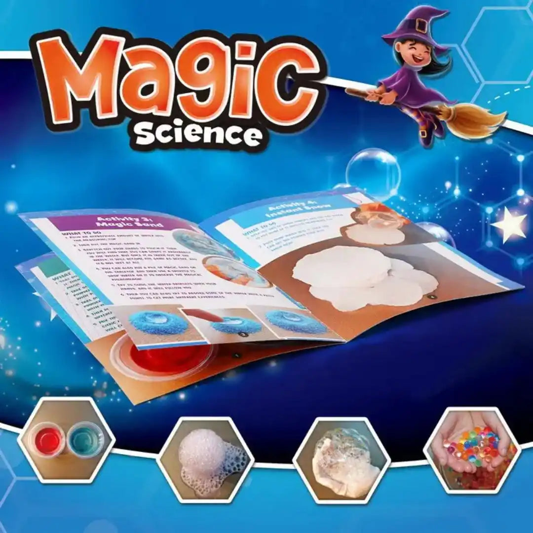 Magic Science Kit - 6 Magical Experiments - Best Science Kits For Kids