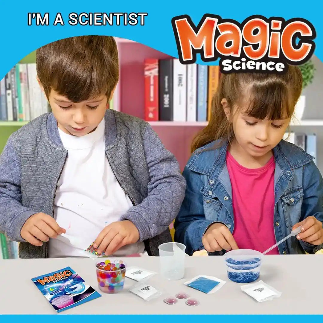 Magic Science Kit - 6 Magical Experiments - Best Science Kits For Kids