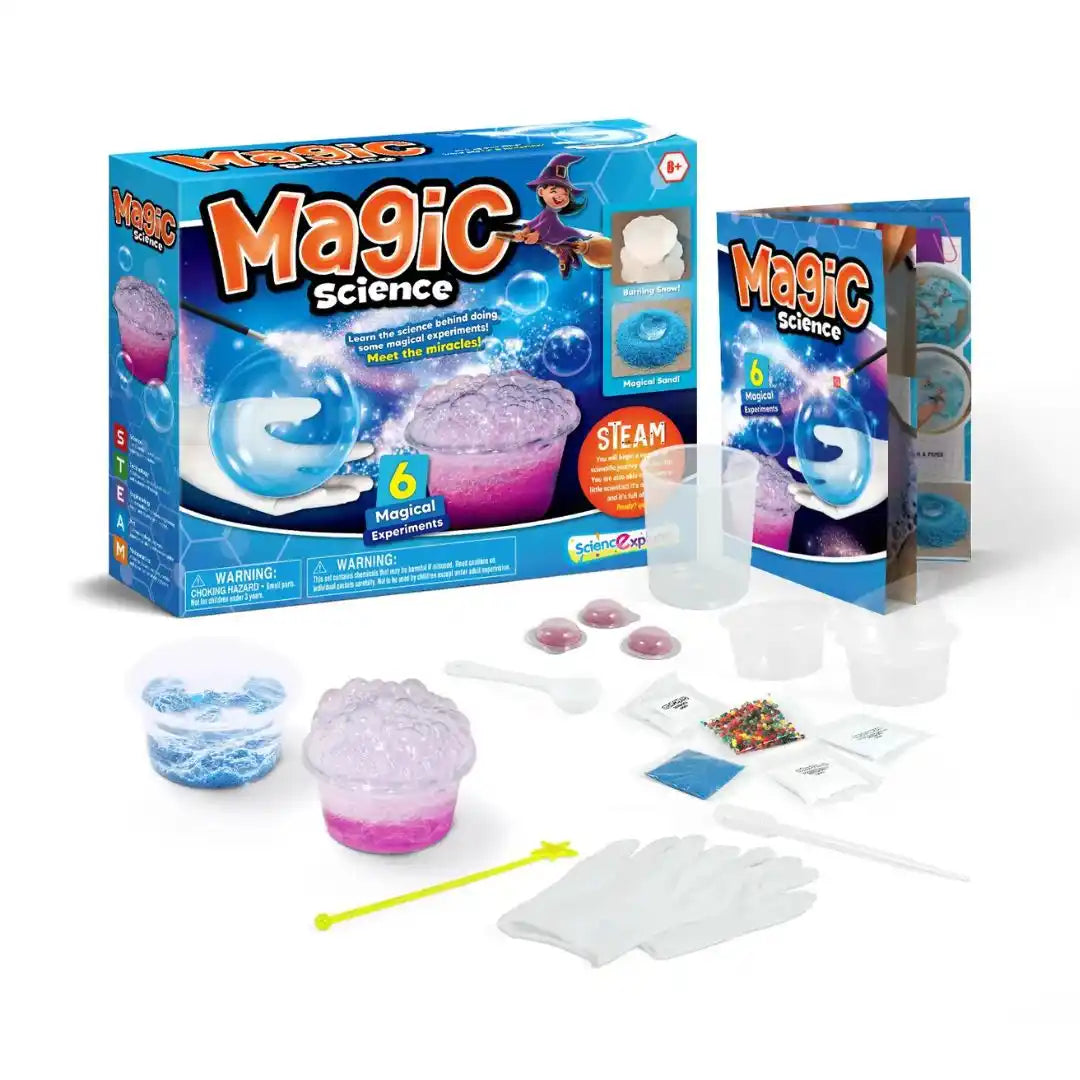 Magic Science Kit - 6 Magical Experiments - Best Science Kits For Kids