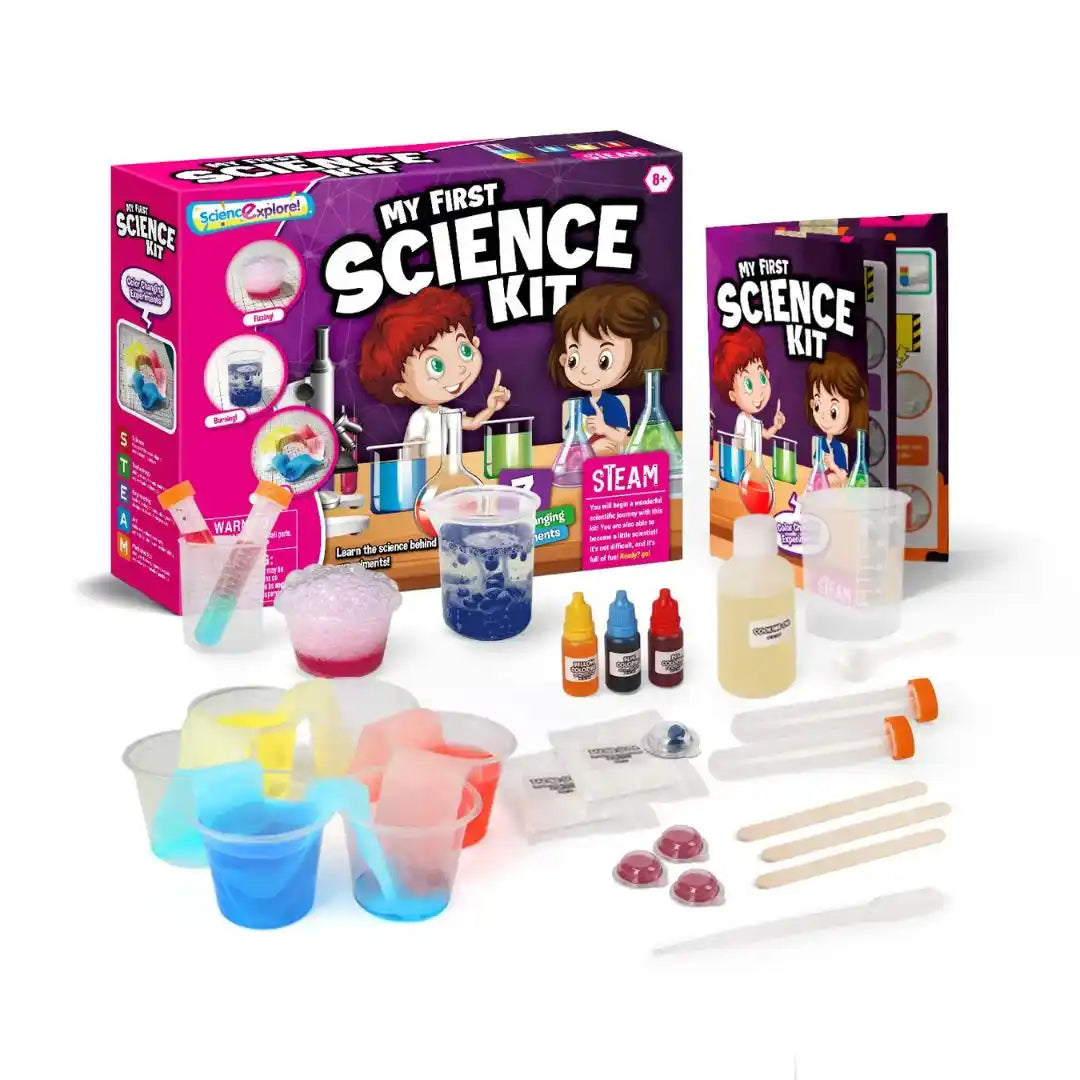 My First Science Kit - Color Changing Experiments - Best Science Kits for Kids