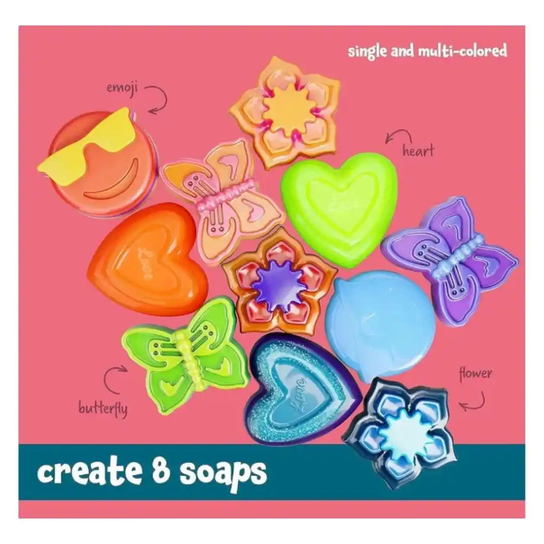 DIY Soap Making Kit - Make Scented & Glittery Soaps Best Science Kit For Kids