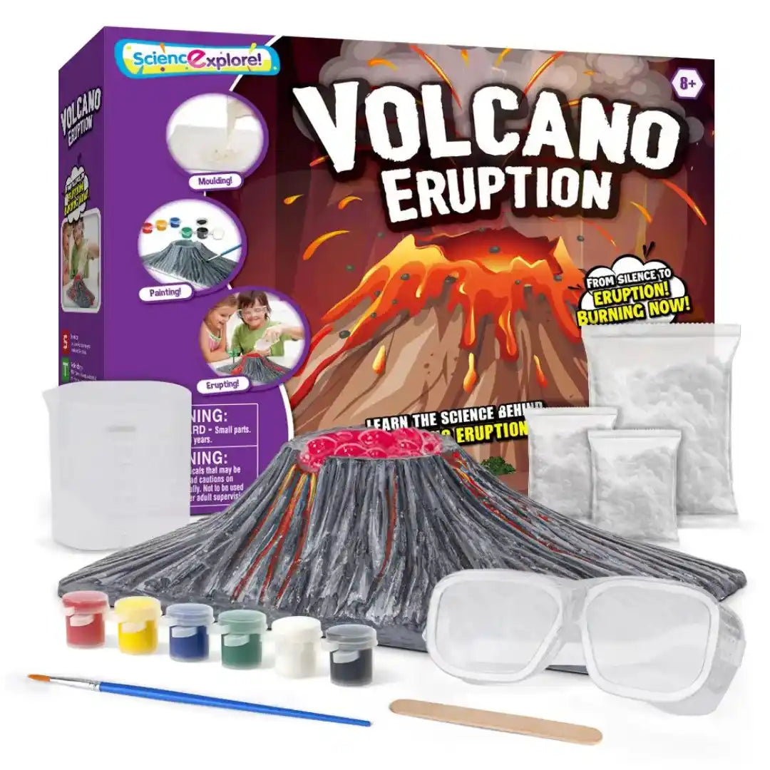 Volcano Eruption Kit - Educational Volcano Kit - Science Experiment Kit