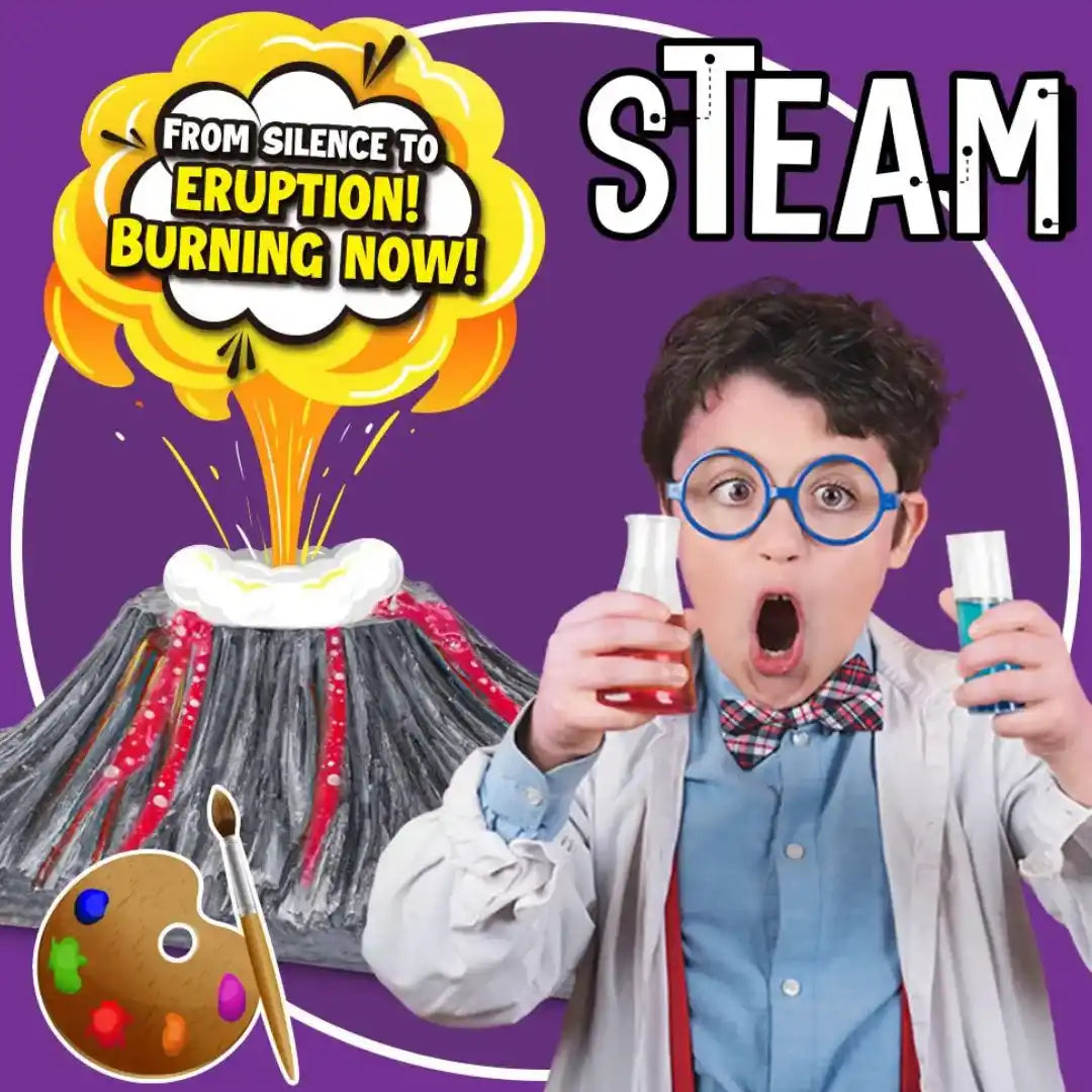 Volcano Eruption Kit - Educational Volcano Kit - Science Experiment Kit