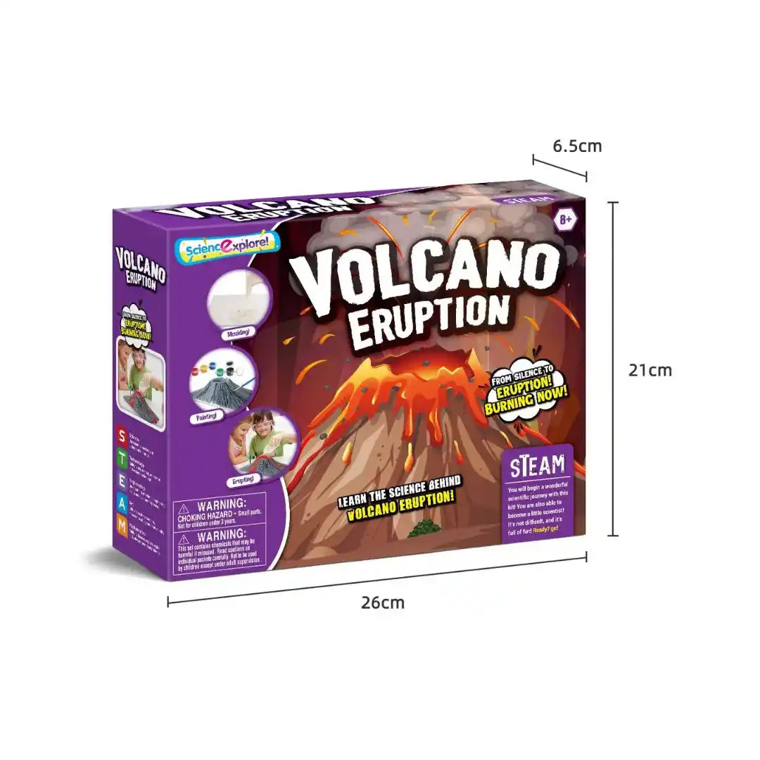 Volcano Eruption Kit - Educational Volcano Kit - Science Experiment Kit