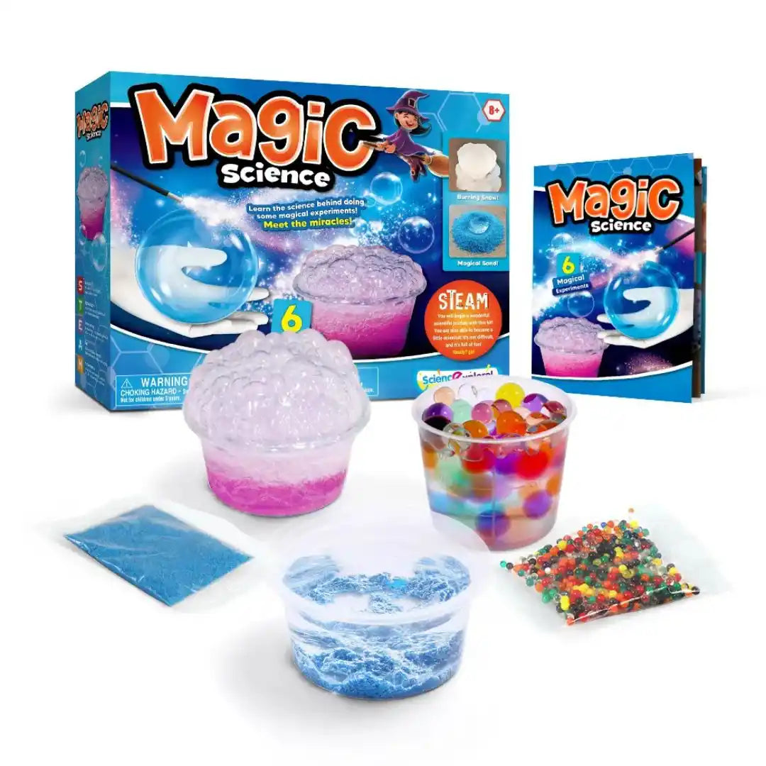 Magic Science Kit - 6 Magical Experiments - Best Science Kits For Kids